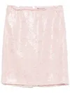 Dorothee Schumacher Sparkling Minirock In Rosa