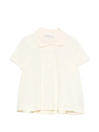 Dorothee Schumacher Sporty Romance Polo Shirt In Neutral