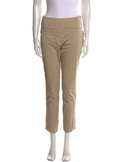 Pre-owned Dorothee Schumacher Straight Leg Pants In Neutral