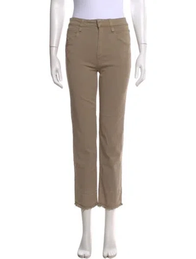 Pre-owned Dorothee Schumacher Straight Leg Pants In Neutral