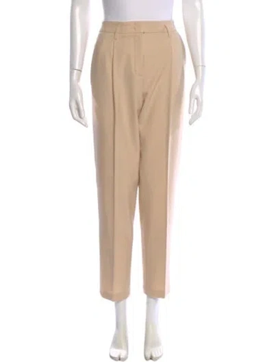Pre-owned Dorothee Schumacher Straight Leg Pants In Neutral