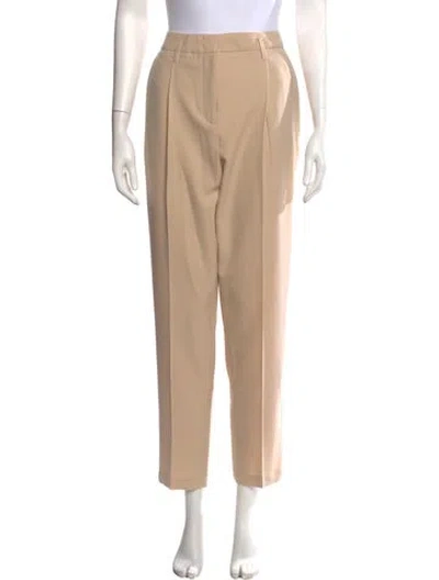 Pre-owned Dorothee Schumacher Straight Leg Pants In Neutral