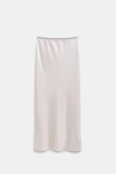 Dorothee Schumacher Sense Of Shine Skirt In White