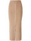 Dorothee Schumacher Midi Wool Skirt In Neutrals