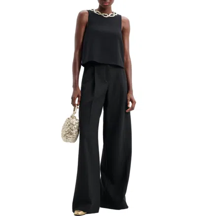 Dorothee Schumacher Striking Coolness Top In Black In Multi