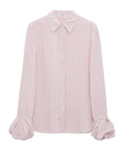 Dorothee Schumacher Blouse With Balloon Cuffs In Multi