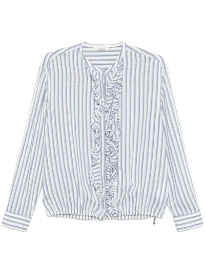 Dorothee Schumacher Gestreiftes Hemd In Blau