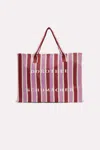Dorothee Schumacher Striped Tote Made From Recycled Plastic In Multi Colour