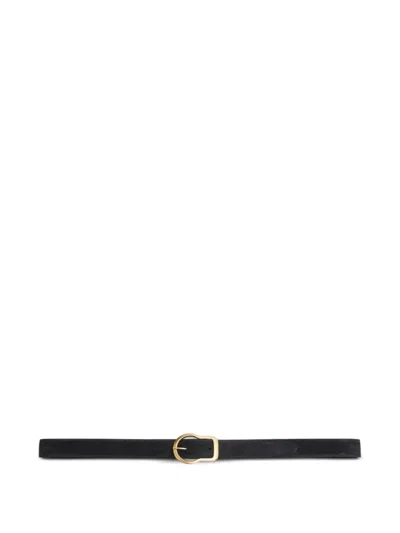 Dorothee Schumacher Suede Belt In Orange
