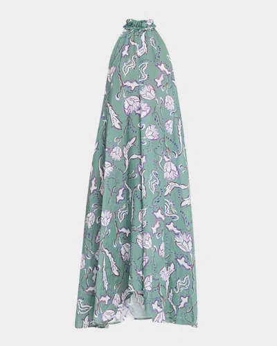 Dorothee Schumacher Summer Breeze Ramie Dress In Multi Colour