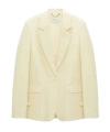 Dorothee Schumacher Technical Linen Blazer In Nude