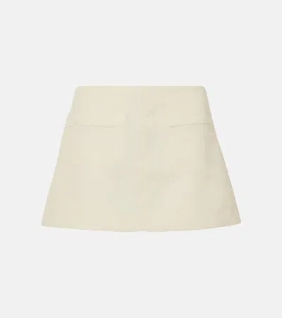 Dorothee Schumacher Summer Cruise Miniskirt In Yellow