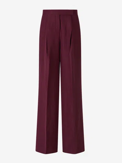 Dorothee Schumacher Summer Cruise Trousers In Red