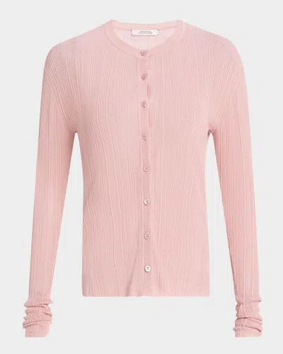 DOROTHEE SCHUMACHER SUMMER EASE LINEN-BLEND CARDIGAN