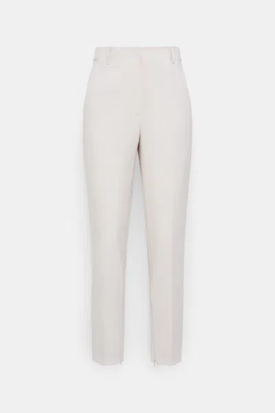 Dorothee Schumacher Wool-mix Cigarette Pants In Beige