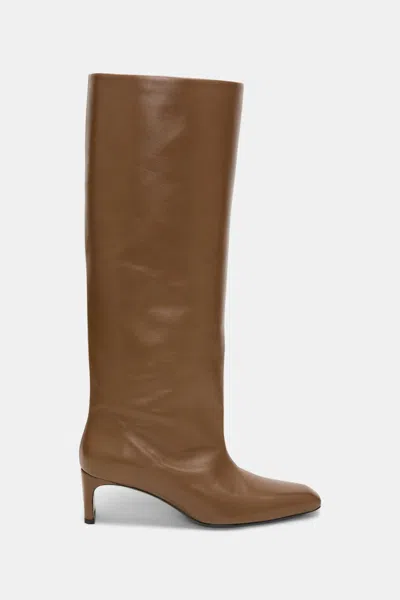 Dorothee Schumacher Tall Boots With Straight Shaft In Brown