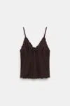 Dorothee Schumacher Technical Jersey Camisole In Brown