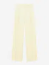 Dorothee Schumacher Technical Linen Wide Leg Pants In Neutral