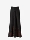 Dorothee Schumacher Textured Linen Midi Skirt