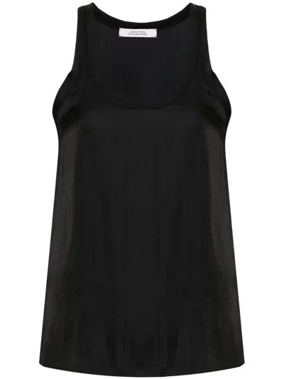 Dorothee Schumacher Textured Tank Top In Black