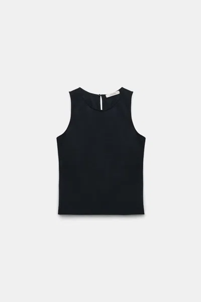 Dorothee Schumacher Top Aus Leichtem Punto Milano In Black