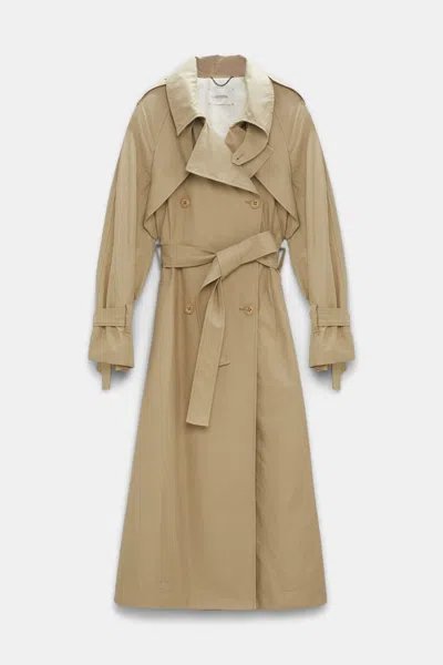 Dorothee Schumacher Classic Ease Trench In Beige