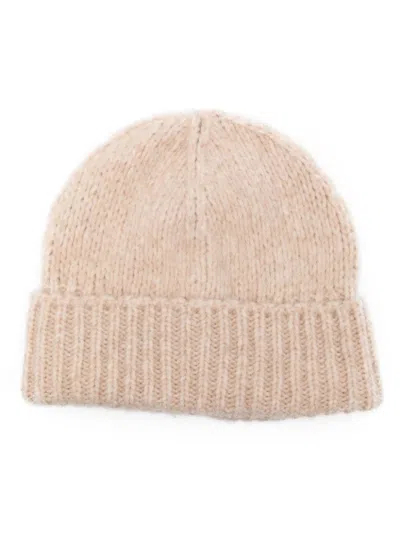 Dorothee Schumacher Turn-up Brim Beanie In Neutrals