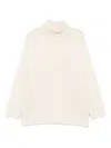 Dorothee Schumacher Turtleneck Sweater In Neutral