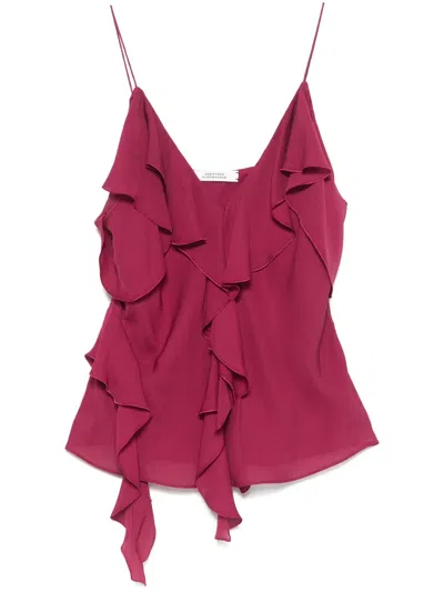 Dorothee Schumacher Twist I Top In Pink