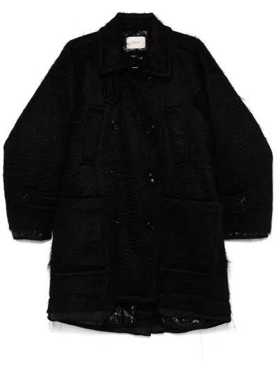 Dorothee Schumacher Urban Attraction Coat In Black