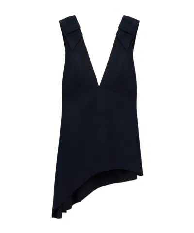 Dorothee Schumacher V-neck Top In Black