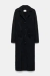 Dorothee Schumacher Virgin Merino-cashmere Coat In Black