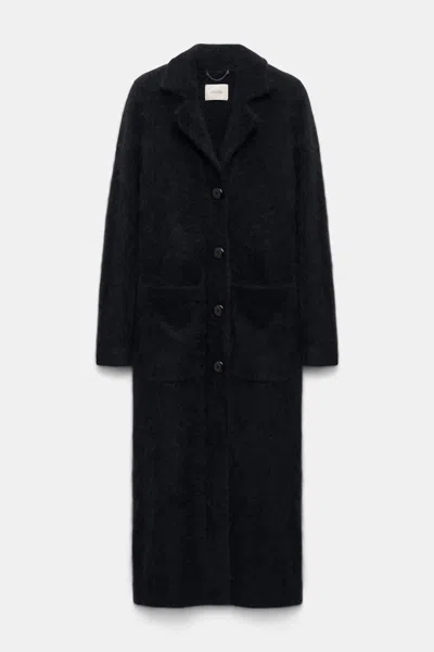 Dorothee Schumacher Virgin Merino-cashmere Coat In Black