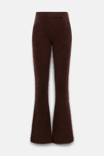 Dorothee Schumacher Virgin Merino-cashmere Pants In Brown