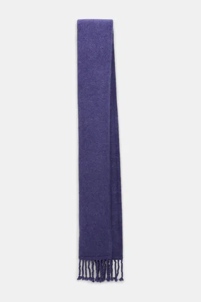 Dorothee Schumacher Virgin Merino-cashmere Scarf In Purple