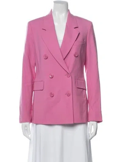 Pre-owned Dorothee Schumacher Virgin Wool Blazer In Pink