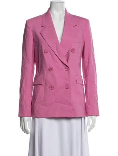 Pre-owned Dorothee Schumacher Virgin Wool Blazer W/ Tags In Pink