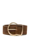 Dorothee Schumacher Cph Bold Statements Belt 4cm In Brown