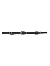 Dorothee Schumacher Western Coolness Leather Belt In Black
