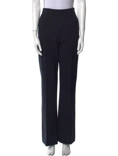 Pre-owned Dorothee Schumacher Wide Leg Pants In Black