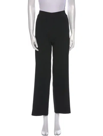 Pre-owned Dorothee Schumacher Wide Leg Pants In Black