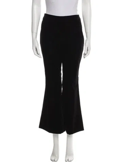 Pre-owned Dorothee Schumacher Wide Leg Pants In Black