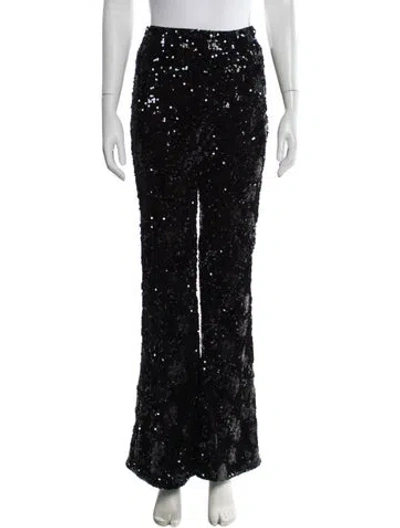 Pre-owned Dorothee Schumacher Wide Leg Pants In Black