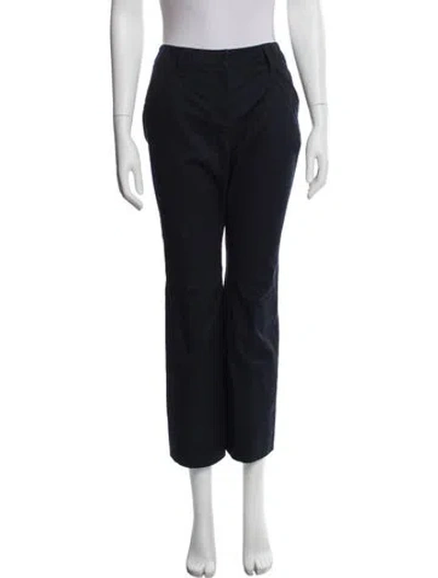 Pre-owned Dorothee Schumacher Wide Leg Pants In Blue