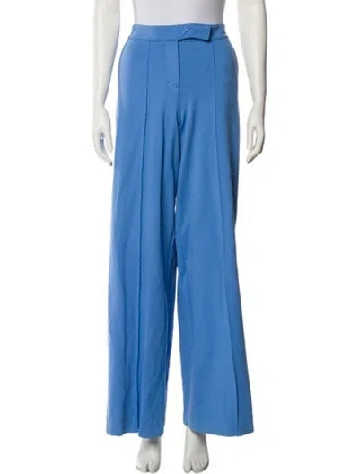 Pre-owned Dorothee Schumacher Wide Leg Pants In Blue