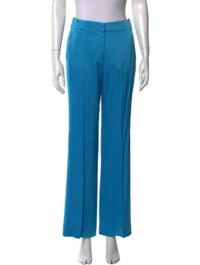Pre-owned Dorothee Schumacher Wide Leg Pants In Blue