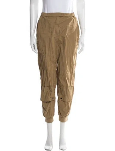 Pre-owned Dorothee Schumacher Wide Leg Pants In Brown