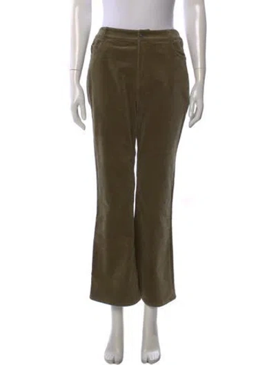 Pre-owned Dorothee Schumacher Wide Leg Pants In Green