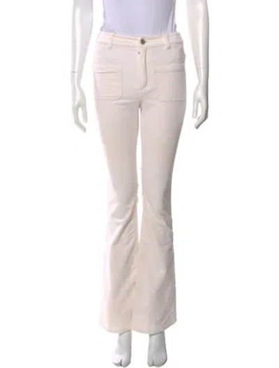Pre-owned Dorothee Schumacher Wide Leg Pants In Neutral