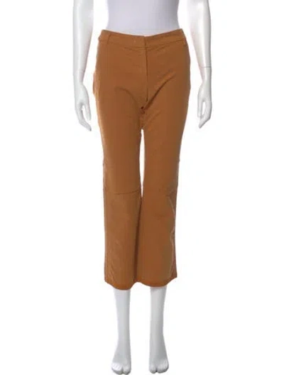 Pre-owned Dorothee Schumacher Wide Leg Pants In Neutral